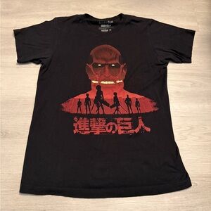 Rare VTG RIPPLE JUNCTION Attack on Titan T Shirt 2010s Hajime Isayama Anime SZ S
